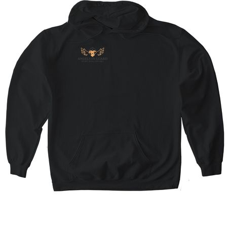 Angles in guard&nbsp;, a Black Gildan Softstyle Pullover Hoodie