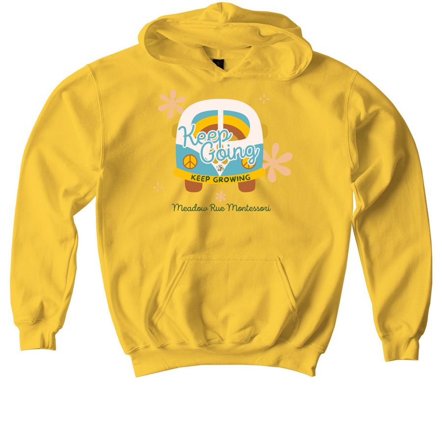 Keep Going Shirts, a Daisy Softstyle Youth Pullover Hoodie