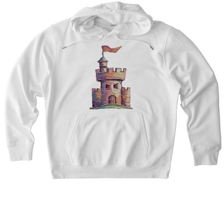 Angry C., a White Stanley/Stella Unisex Cruiser 2.0 Pullover Hoodie