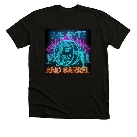 Cask, a Solid Black Blend Premium Unisex Tee