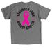 Hillsborough Walks With Pretty In Pink, a Charcoal Classic Unisex Tee (back-view)