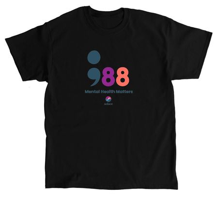 988, a Black Classic Unisex Tee