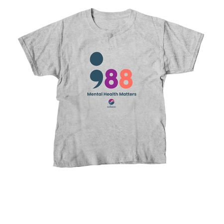 988, a Sport Grey Youth Unisex Tee
