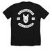 Outrider Dogs Rescue, a Solid Black Blend Premium Unisex Tee (back-view)