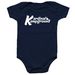 Kardinal Kampground Baby, a Navy Infant Onesie