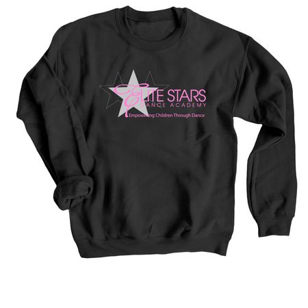 Breast Cancer Awareness, a Black Crewneck Sweatshirt