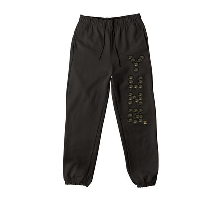 YunGeneralz Sportz, a Black Premium Heavyweight Jogger