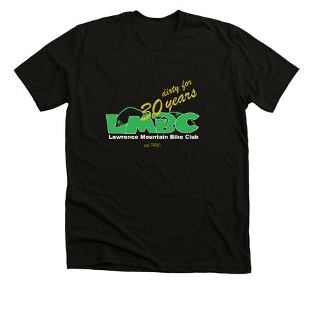 LMBC 30 years, a Solid Black Blend Premium Unisex Tee