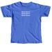 Good News Shirt- White Font, a Flo Blue Comfort Colors Unisex Tee