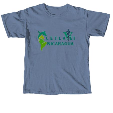 CetlaVet Nicaragua, a Blue Jean Comfort Colors Unisex Tee