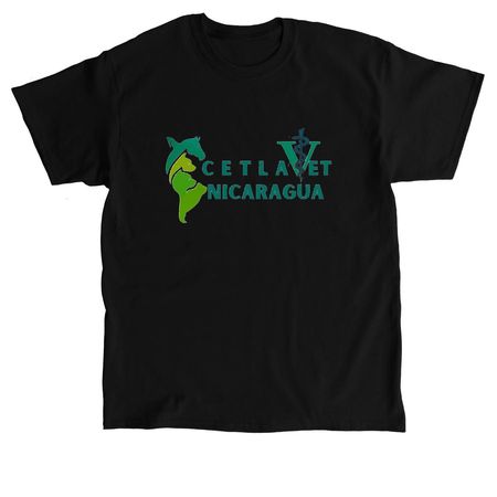 CetlaVet Nicaragua, a Black Classic Unisex Tee