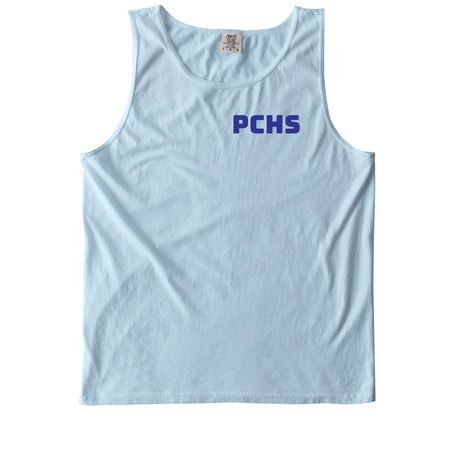 PCHS Cat Design Apparel Fundraiser, a Chambray Comfort Colors Tank Top