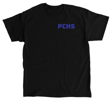 PCHS Cat Design Apparel Fundraiser, a Black Classic Unisex Tee