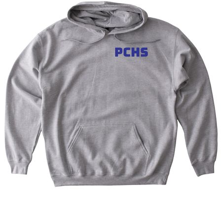 PCHS Cat Design Apparel Fundraiser, a Sport Grey Gildan Softstyle Pullover Hoodie