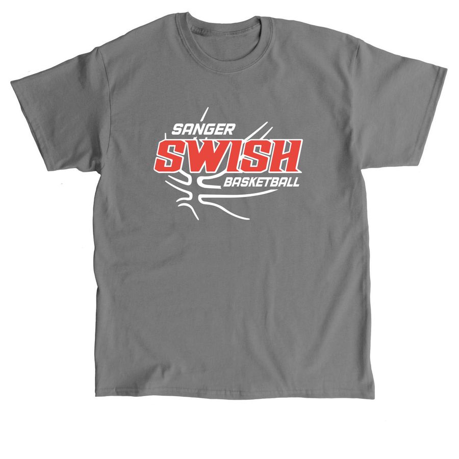CLASSIC SWISH, a Charcoal Classic Unisex Tee