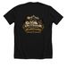 OUTDOOR EDUCATION AND SURVIVAL LLC FUNDRAISER, a Solid Black Blend Premium Unisex Tee (back-view)