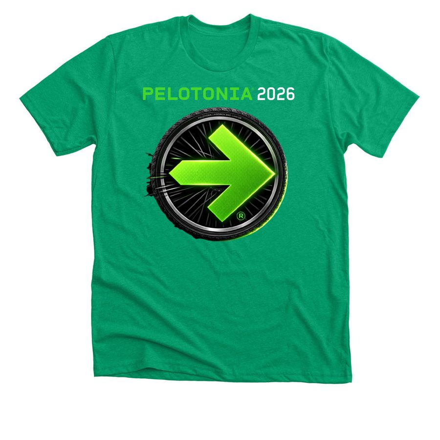 Pelotonia Team Buckeye Racing Tire 2026&nbsp;, a Heather Kelly Premium Unisex Tee