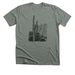 Superstition Mountains, a Deep Heather Premium Unisex Tee