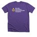 20th Anniversary Tee, a Heather Team Purple Premium Unisex Tee