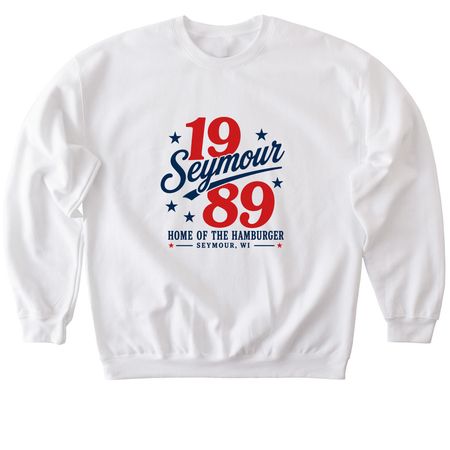EST in 1989&nbsp;, a White Softstyle Crewneck Sweatshirt