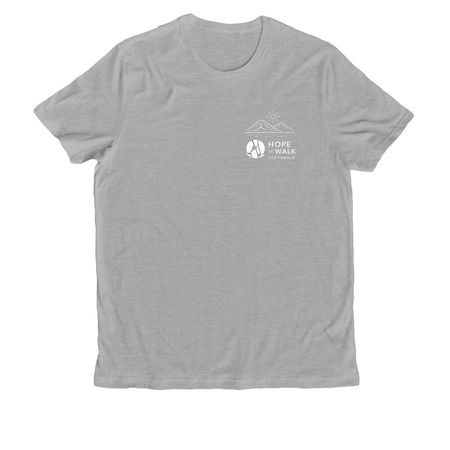 The Atitl?n, a Granite Grey Heather Allmade Organic Cotton Unisex Tee