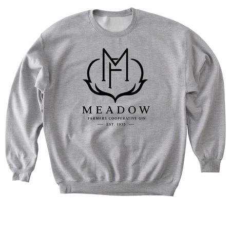 Meadow Modern, a Sport Grey Softstyle Crewneck Sweatshirt