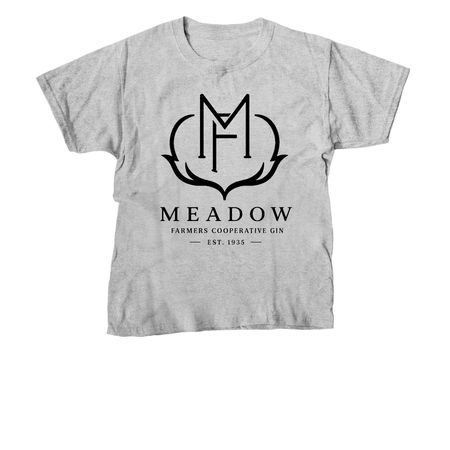 Meadow Modern, a Sport Grey Youth Unisex Tee