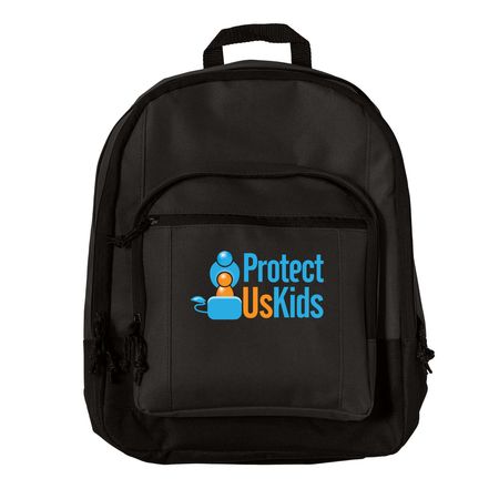 CARRY THE MISSION., a Black Everyday Backpack