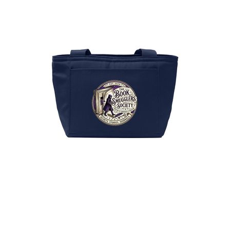 Logo Tote, a River Blue Navy Insulated Lunch Tote