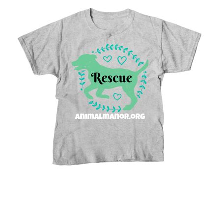 Animal Manor Sanctuary&nbsp;, a Sport Grey Youth Unisex Tee