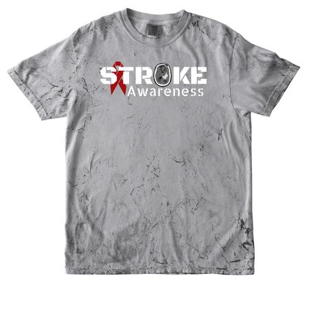 Stroke Advocacy, a Smoke Comfort Colors Colorblast Tee
