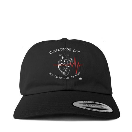 Conectando y Transformando Vidas con Nexeando, a Black Printed Classic Baseball Cap