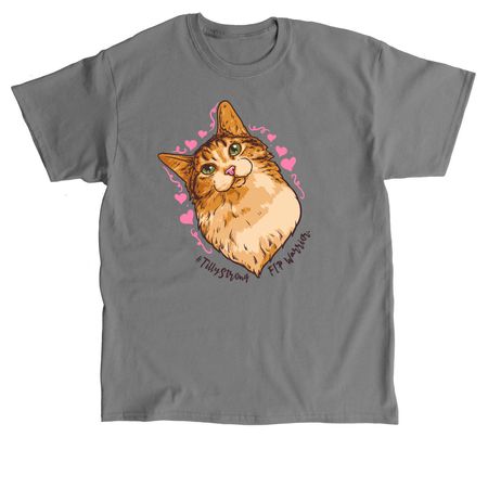 #TillyStrong, a Charcoal Classic Unisex Tee