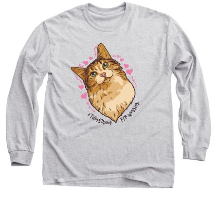 #TillyStrong, a Sport Grey Classic Long Sleeve Tee