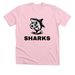 GOSHARKS!, a Heather Pink Premium Unisex Tee
