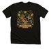 Pickleball Pack - Orange Crush, a Solid Black Blend Premium Unisex Tee