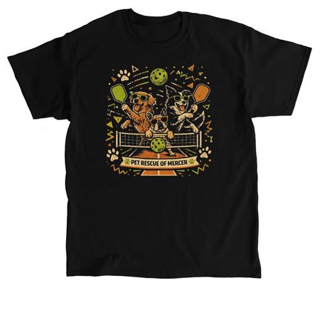 Pickleball Pack - Orange Crush, a Black Classic Unisex Tee