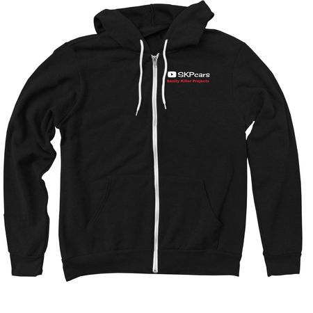 SKPcars Gen Z guide, a Black Zip Up Hoodie