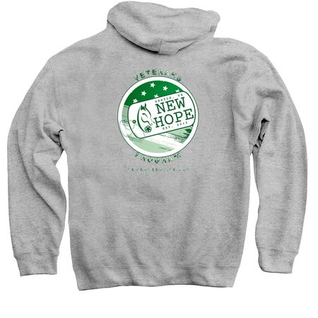 Veterans Program Logo Classic Collection, a Sport Grey Pullover Hoodie