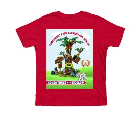 TPES FLL Team Shirt, a Heather Red Premium Youth Tee