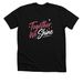 Saint Francis T-shirt, a Solid Black Blend Premium Unisex Tee