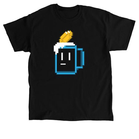 Tap Tap Mug Apparel, a Black Classic Unisex Tee