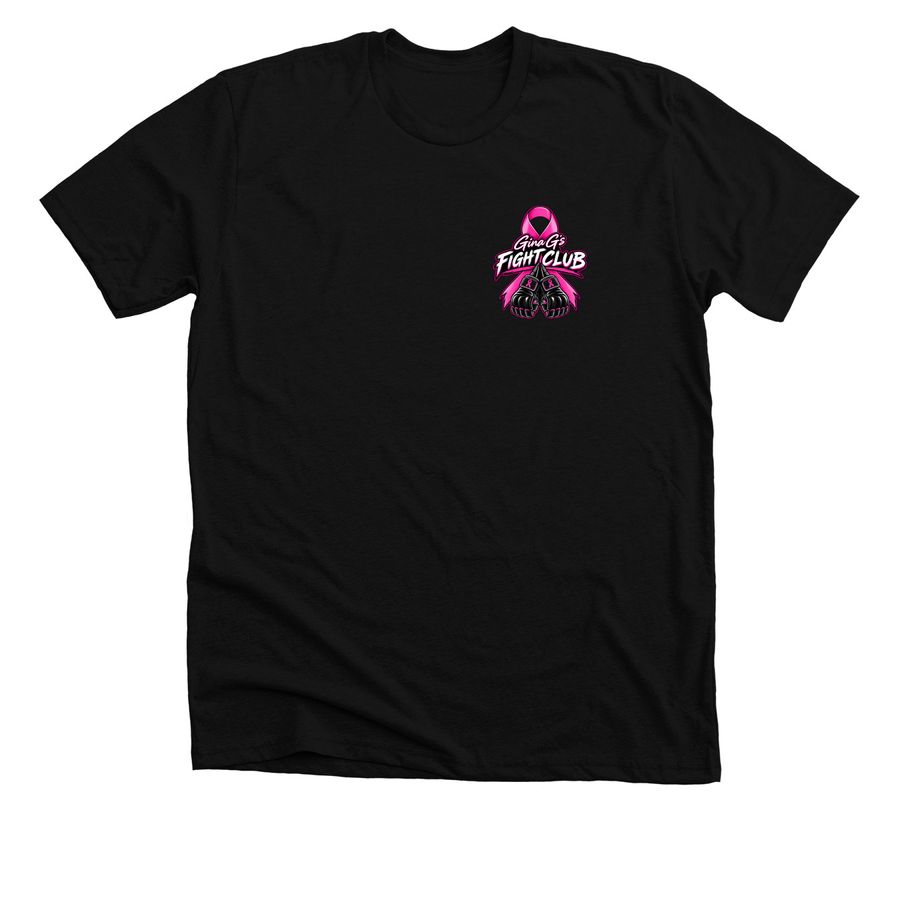 Gina G?s Fight Club Team Apparel, a Solid Black Blend Premium Unisex Tee