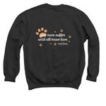 Until None Suffer - Tops, a Black Crewneck Sweatshirt (back-view)