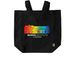 MIL Peace Banner Bag, a Black Recycled Cotton Tote Bag