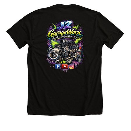 J2GW Official, a Solid Black Blend Premium Unisex Tee