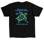 Ireland Trip, a Black Classic Unisex Tee (back-view)