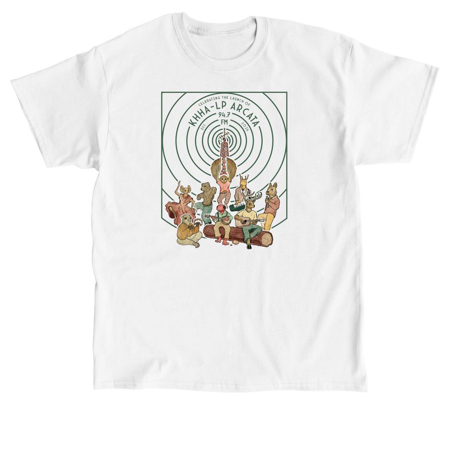 2025 Launch Merch by Bo Field, a White Classic Unisex Tee