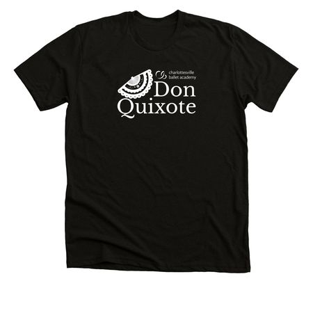 CBA Spring 26: Don Quixote, a Solid Black Blend Premium Unisex Tee