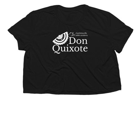 CBA Spring 26: Don Quixote, a Black Women?s Flowy Cropped Tee